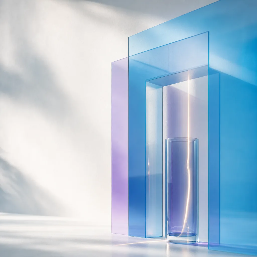 Smartphone on a clinic reception desk with a calm healthcare environment in the background